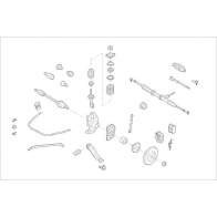 Подвеска колеса DELPHI Isuzu XF8 SXBA OE-OPEL-000000534-F
