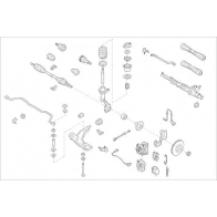 Подвеска колеса DELPHI FI5 Q6 Tank OE-OPEL-000000638-F