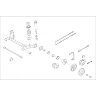 Подвеска колеса DELPHI OE-OPEL-000000638-R 3R T4M Tank