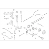 Подвеска колеса DELPHI VVP5O 1 OE-OPEL-000001018-R Jaguar