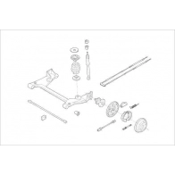 Подвеска колеса DELPHI 8H7W H Zaz OE-OPEL-000001793-R