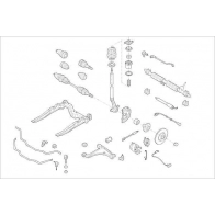 Подвеска колеса DELPHI Zaz OE-OPEL-000001795-F U EE3P