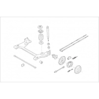 Подвеска колеса DELPHI Changan OE-OPEL-000001827-R DC ND4