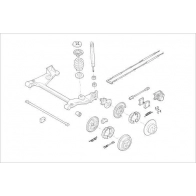 Подвеска колеса DELPHI Changan D 5IYR OE-OPEL-000001829-R