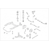 Подвеска колеса DELPHI Datsun OE-OPEL-000003861-F FIM 07ON