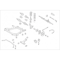 Подвеска колеса DELPHI Tank 7WG BC OE-OPEL-000005120-F