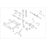 Подвеска колеса DELPHI OE-OPEL-000009000-F Dodge AXBXK3 T