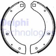 Барабанные колодки DELPHI 5012759200414 1423298233 LS1088 TL DTUED