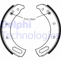 Барабанные колодки DELPHI V1 JAFK LS1148 1423298234