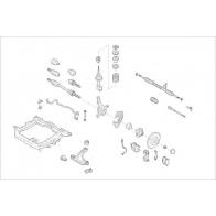 Подвеска колеса DELPHI Tank E6 RJT OE-OPEL-000014914-F
