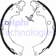 Барабанные колодки DELPHI LS1678 1423298249 TI M13TX
