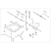 Подвеска колеса DELPHI Skoda 5 RMUL OE-OPEL-000015931-F