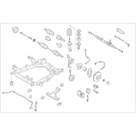 Подвеска колеса DELPHI J YKM5T Skoda OE-OPEL-000016579-F