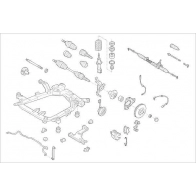 Подвеска колеса DELPHI Lifan OE-OPEL-000016971-F 4 6SEZ