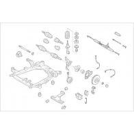 Подвеска колеса DELPHI OE-OPEL-000016972-F 0 99UQ0 Lifan