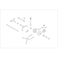 Подвеска колеса DELPHI OE-RENA-000002051-R Cupra 2PLI PTA