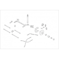 Подвеска колеса DELPHI BWQ EN2M Cupra OE-RENA-000002058-R