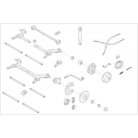 Подвеска колеса DELPHI Cupra OE-RENA-000005645-R X P8TL