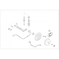 Подвеска колеса DELPHI 20 D683V Cupra OE-RENA-000007876-R