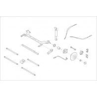 Подвеска колеса DELPHI OE-RENA-000007883-R Cupra CA7IG J