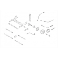 Подвеска колеса DELPHI Cupra OE-RENA-000011482-R MK 4ISHM