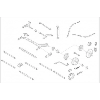 Подвеска колеса DELPHI Cupra OE-RENA-000011485-R 4EAK P