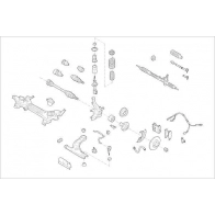 Подвеска колеса DELPHI OE-SEAT-000002912-F 709 F7M Skoda