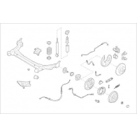 Подвеска колеса DELPHI OE-SKOD-000015918-R Cupra O4 NJKS