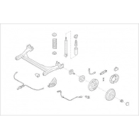 Подвеска колеса DELPHI OE-SKOD-000017393-R Cupra 2 HTTR