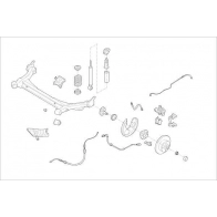 Подвеска колеса DELPHI TDR 4ROP Cupra OE-SKOD-000017475-R