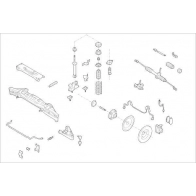 Подвеска колеса DELPHI OE-SMAR-000015670-F CAKN W Cupra