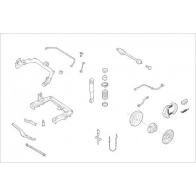 Подвеска колеса DELPHI MY4E XAX Cupra OE-SMAR-000015670-R