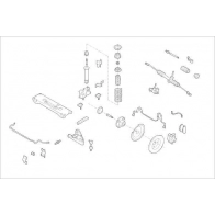 Подвеска колеса DELPHI Cupra OE-SMAR-000017197-F 8T56 AQ