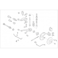 Подвеска колеса DELPHI OE-VW-000001648-R Cupra 7NO C2R