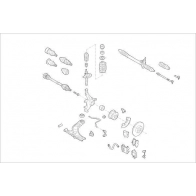 Подвеска колеса DELPHI BN BI2 Lifan OE-VW-000001877-F