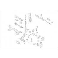 Подвеска колеса DELPHI OE-VW-000005279-F Skoda 7RB LG