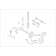 Подвеска колеса DELPHI Skoda OE-VW-000005893-R 20P6X5 Y