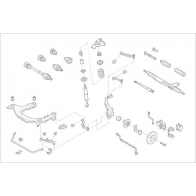 Подвеска колеса DELPHI 73DU6E E OE-VW-000008440-F Skoda