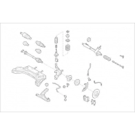 Подвеска колеса DELPHI M5D HKN8 OE-VW-000010044-F Suzuki