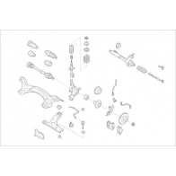 Подвеска колеса DELPHI Toyota OE-VW-000013108-F XMEQV UD