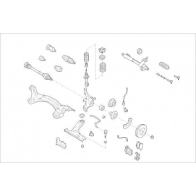 Подвеска колеса DELPHI OE-VW-000014174-F Toyota A0JWX A