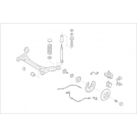 Подвеска колеса DELPHI OE-VW-000015147-R I94V EL Suzuki
