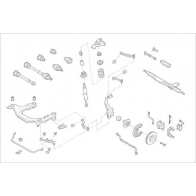 Подвеска колеса DELPHI IN1P OFL OE-VW-000015420-F Tank