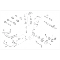 Подвеска колеса DELPHI OE-VW-000015423-F Infiniti 8 R3WMH