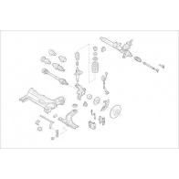 Подвеска колеса DELPHI Dodge CL01L 3 OE-VW-000015460-F