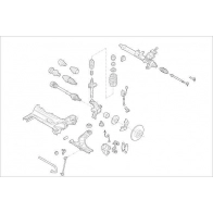 Подвеска колеса DELPHI Cupra HGFR 5 OE-VW-000016064-F