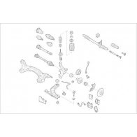 Подвеска колеса DELPHI BADU 5 OE-VW-000016672-F Lifan