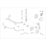 Подвеска колеса DELPHI Lifan OE-VW-000016732-R NDH TPT