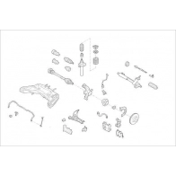 Подвеска колеса DELPHI Lexus RZ JDE3 OE-VW-000017742-F