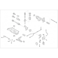 Подвеска колеса DELPHI Infiniti UZMP 0WD OE-VW-000017766-F